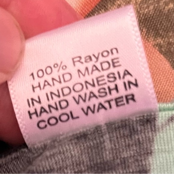 Missing Polynesia Girls Size 1 Tribal Print Dress - Picture 4 of 8